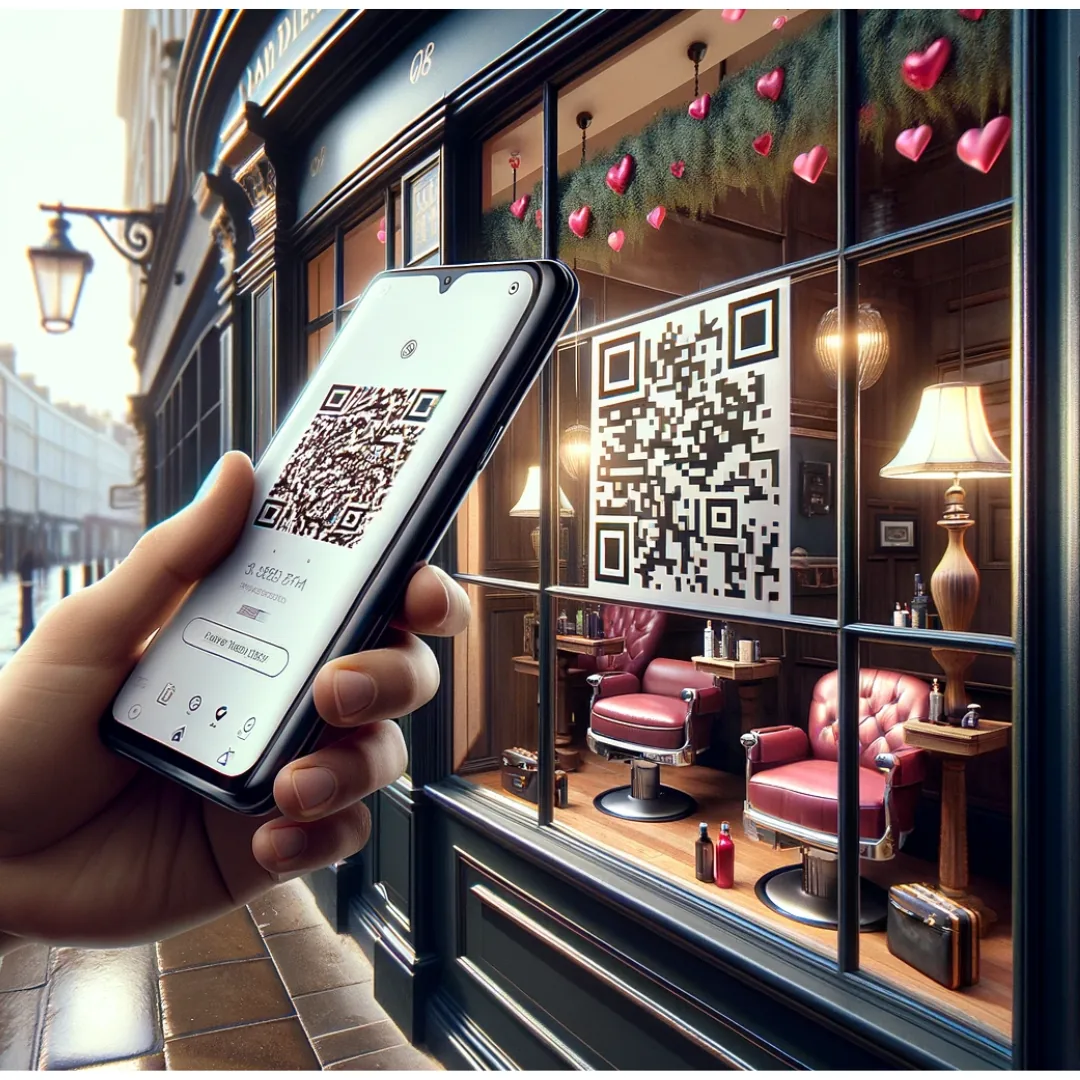 Постер із QR-кодом для запису